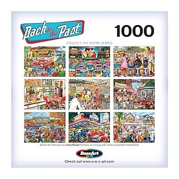 Amazon.com: RoseArt - Back to The Past - Tailgating Fun